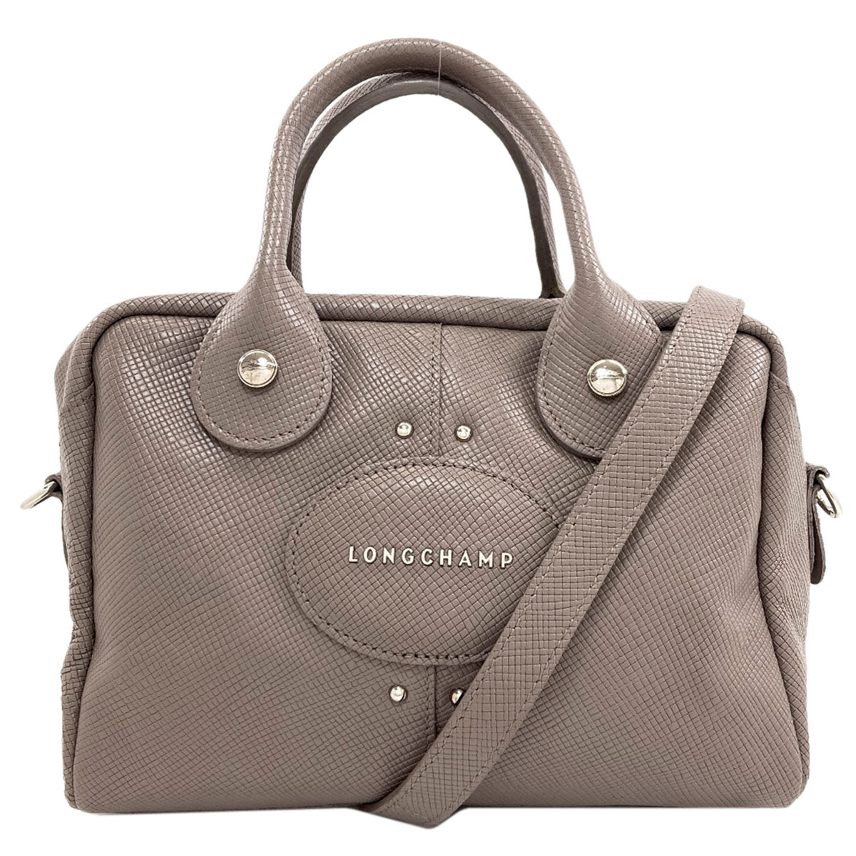 Longchamp 2WAY Handbag Leather Ladies [Used]