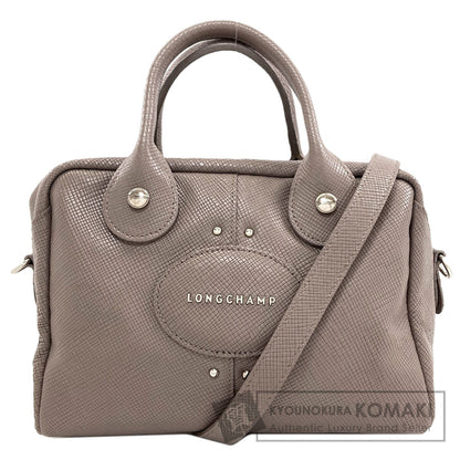 Longchamp 2WAY Handbag Leather Ladies [Used]