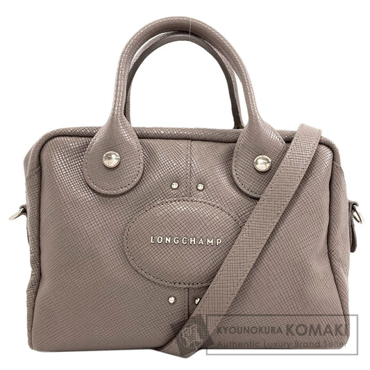 Longchamp 2WAY Handbag Leather Ladies [Used]