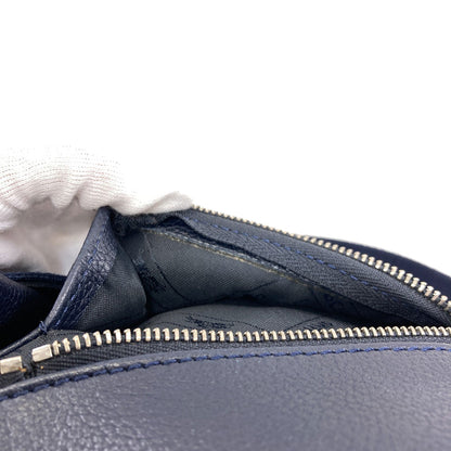 Longchamp logo Shoulder Bag Leather Ladies [Used]