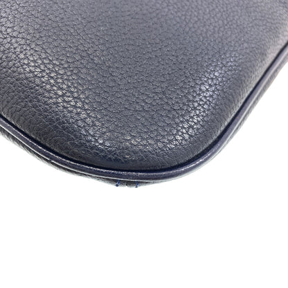 Longchamp logo Shoulder Bag Leather Ladies [Used]