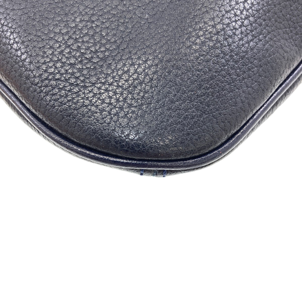 Longchamp logo Shoulder Bag Leather Ladies [Used]