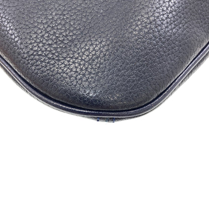 Longchamp logo Shoulder Bag Leather Ladies [Used]