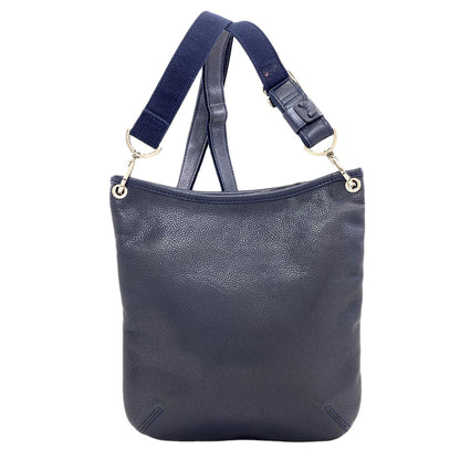 Longchamp logo Shoulder Bag Leather Ladies [Used]