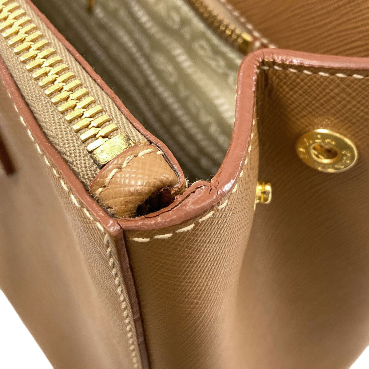 PRADA BN1293 Galleria Handbag Safiano Ladies [Used]