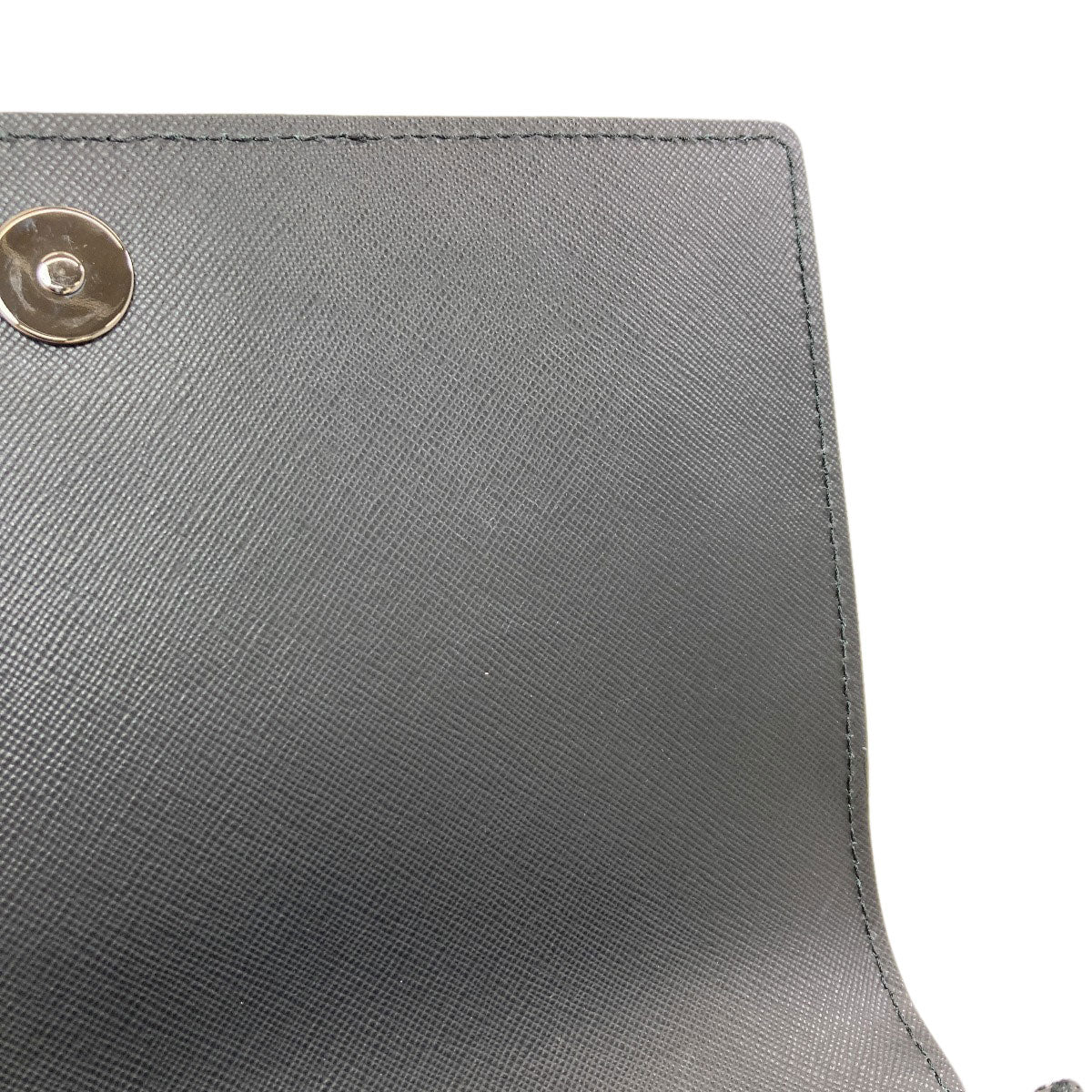 VERSACE logo Shoulder Bag Leather Ladies [Used]
