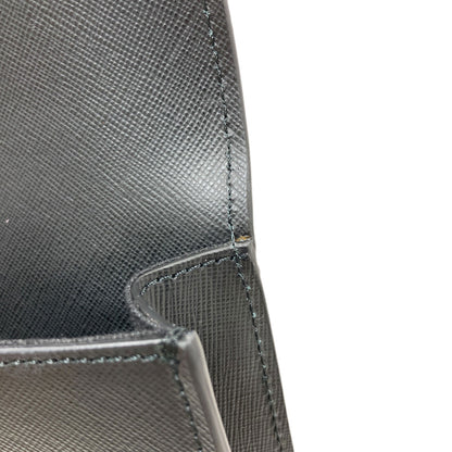 VERSACE logo Shoulder Bag Leather Ladies [Used]