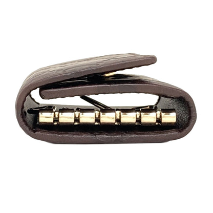 GUCCI 138093 GG signature guccissima key holder Leather Ladies [Used]