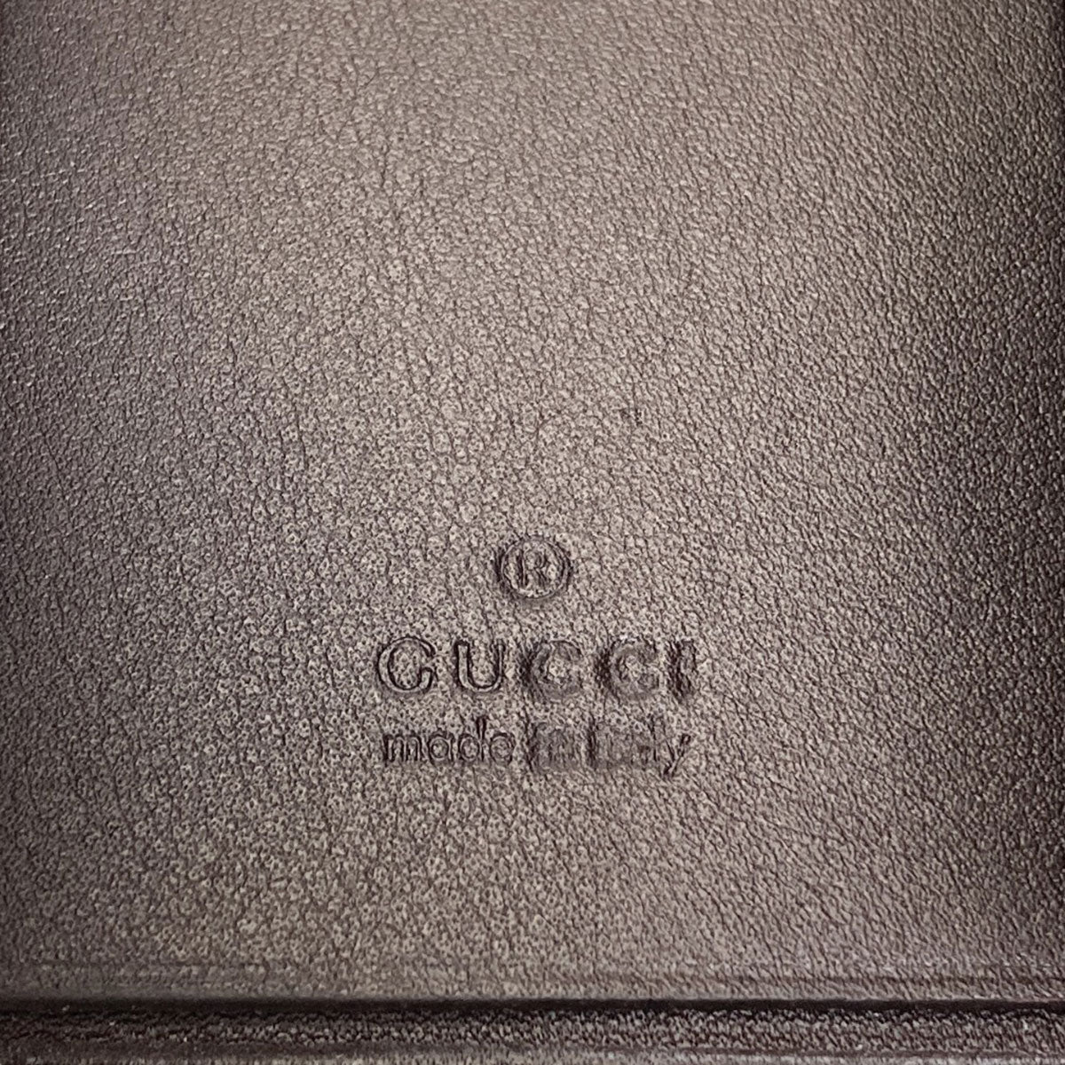 GUCCI 138093 GG signature guccissima key holder Leather Ladies [Used]