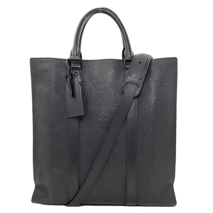 LOUIS VUITTON M21866 Sac Plat Tote Bag Taurillon Clemence Ladies [Used]