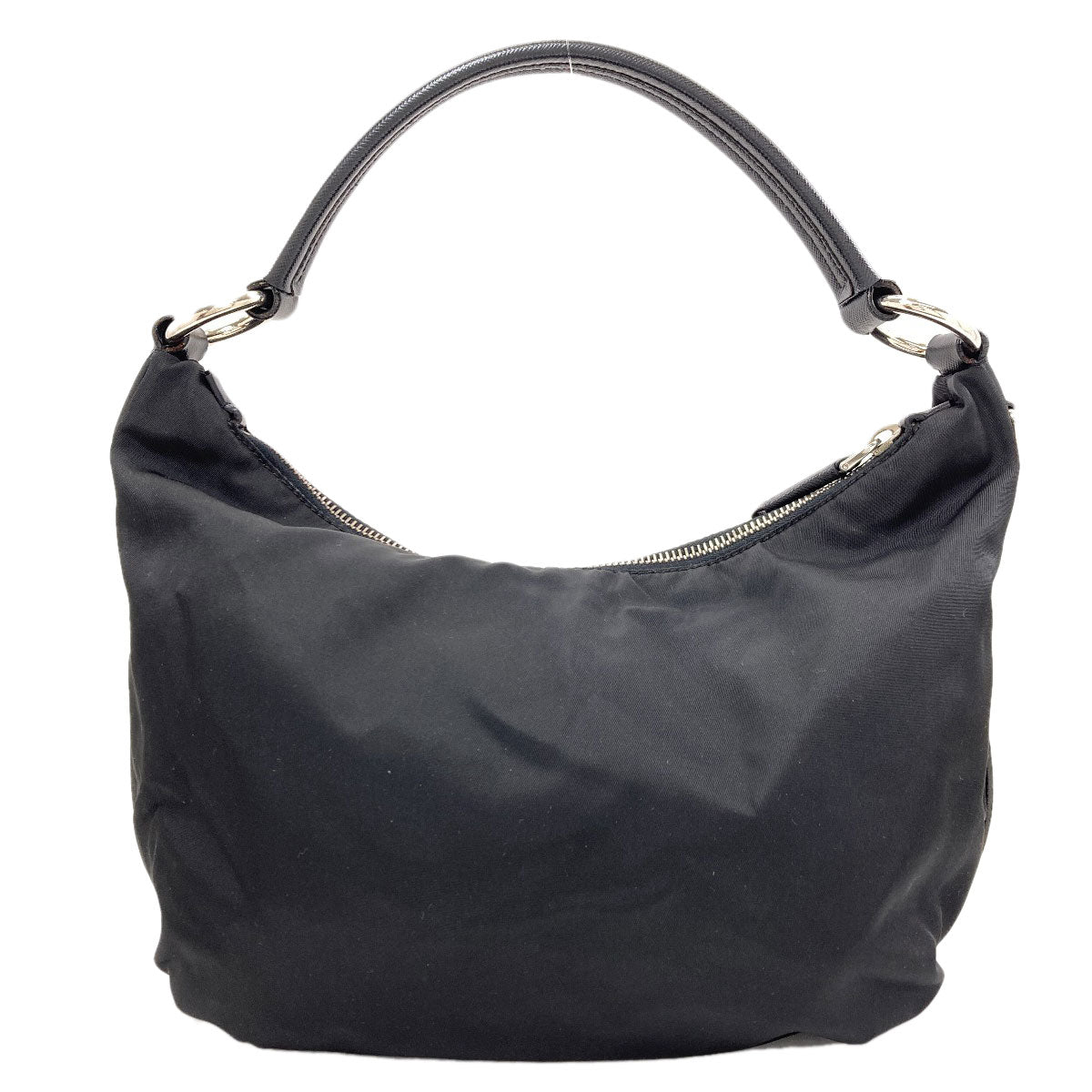 PRADA One Belt Hobo Logo Hardware Shoulder Bag Nylon Ladies [Used]