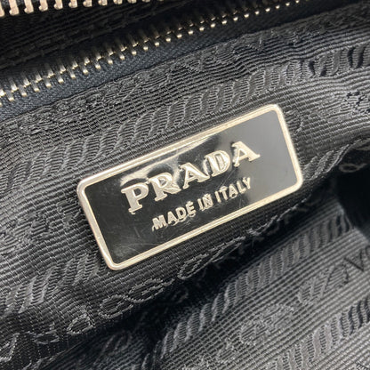 PRADA One Belt Hobo Logo Hardware Shoulder Bag Nylon Ladies [Used]