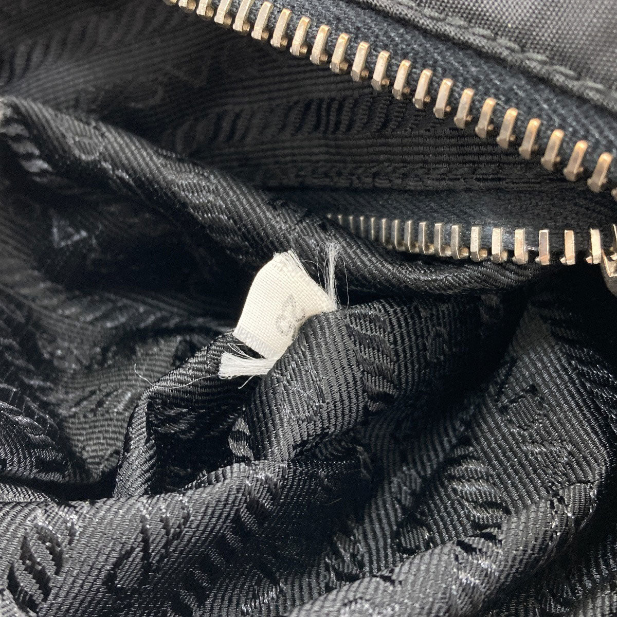 PRADA One Belt Hobo Logo Hardware Shoulder Bag Nylon Ladies [Used]