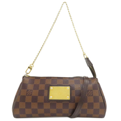 LOUIS VUITTON N55213 Eva Shoulder Bag Damier canvas Ladies [Used]