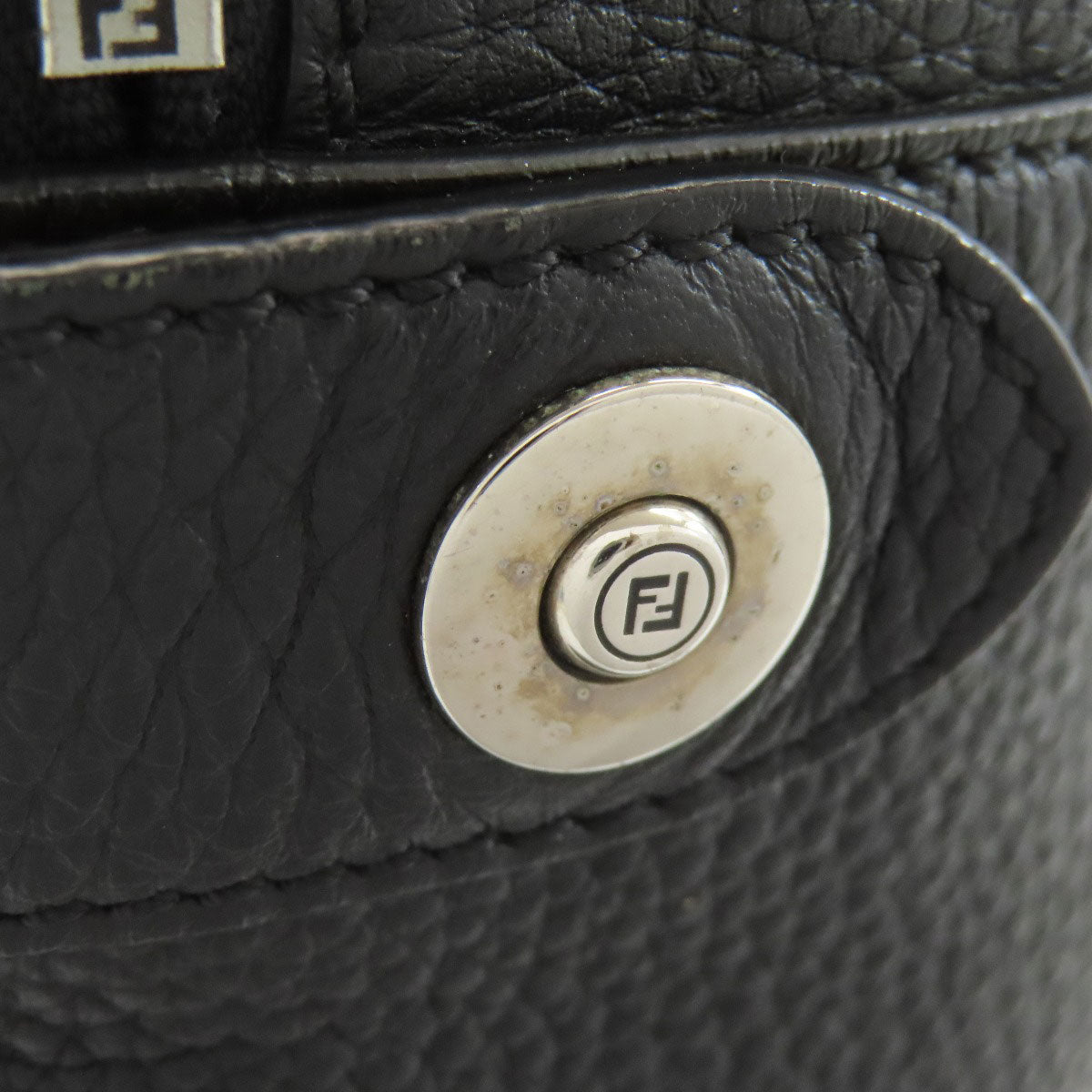 FENDI logo Backpack Â· Daypack Calf Ladies [Used]