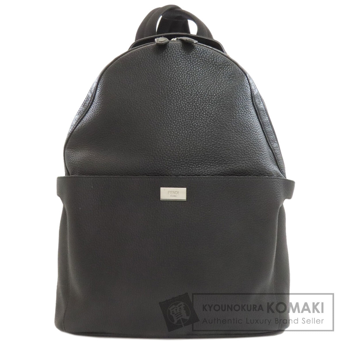 FENDI logo Backpack Â· Daypack Calf Ladies [Used]