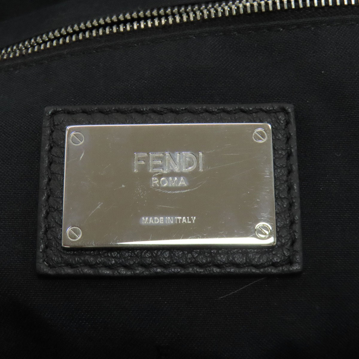 FENDI logo Backpack Â· Daypack Calf Ladies [Used]