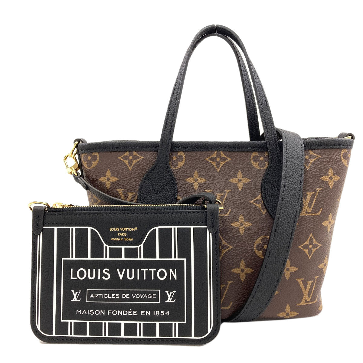 LOUIS VUITTON M28347 Inside-Out BB Handbag Monogram canvas Ladies [Used]