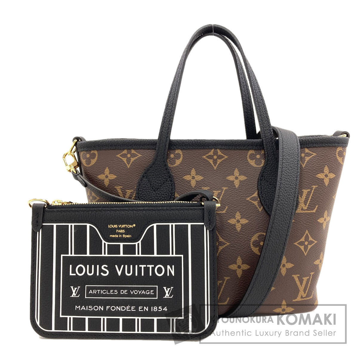 LOUIS VUITTON M28347 Inside-Out BB Handbag Monogram canvas Ladies [Used]