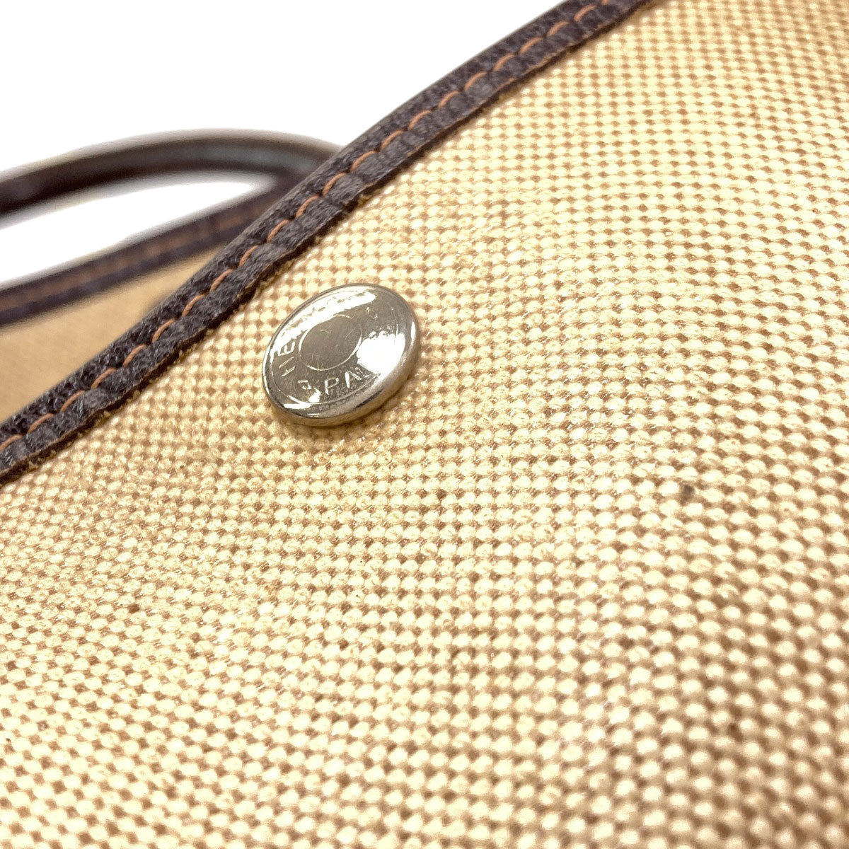 HERMES Garden Party PM Maron SilverHardware Handbag Towar Ladies [Used]