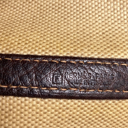 HERMES Garden Party PM Maron SilverHardware Handbag Towar Ladies [Used]