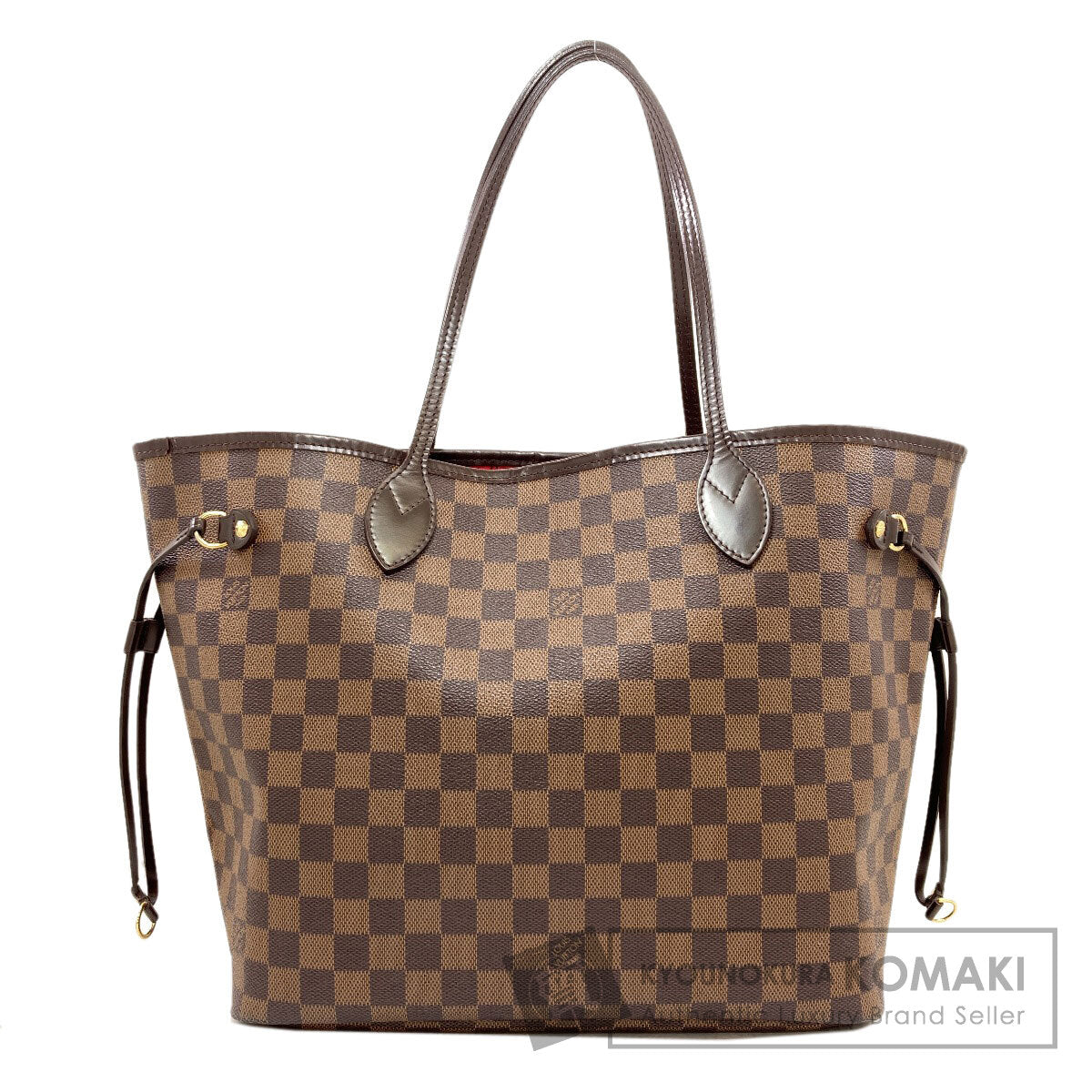 LOUIS VUITTON N51105 Neverfull MM Tote Bag Damier canvas Ladies [Used]