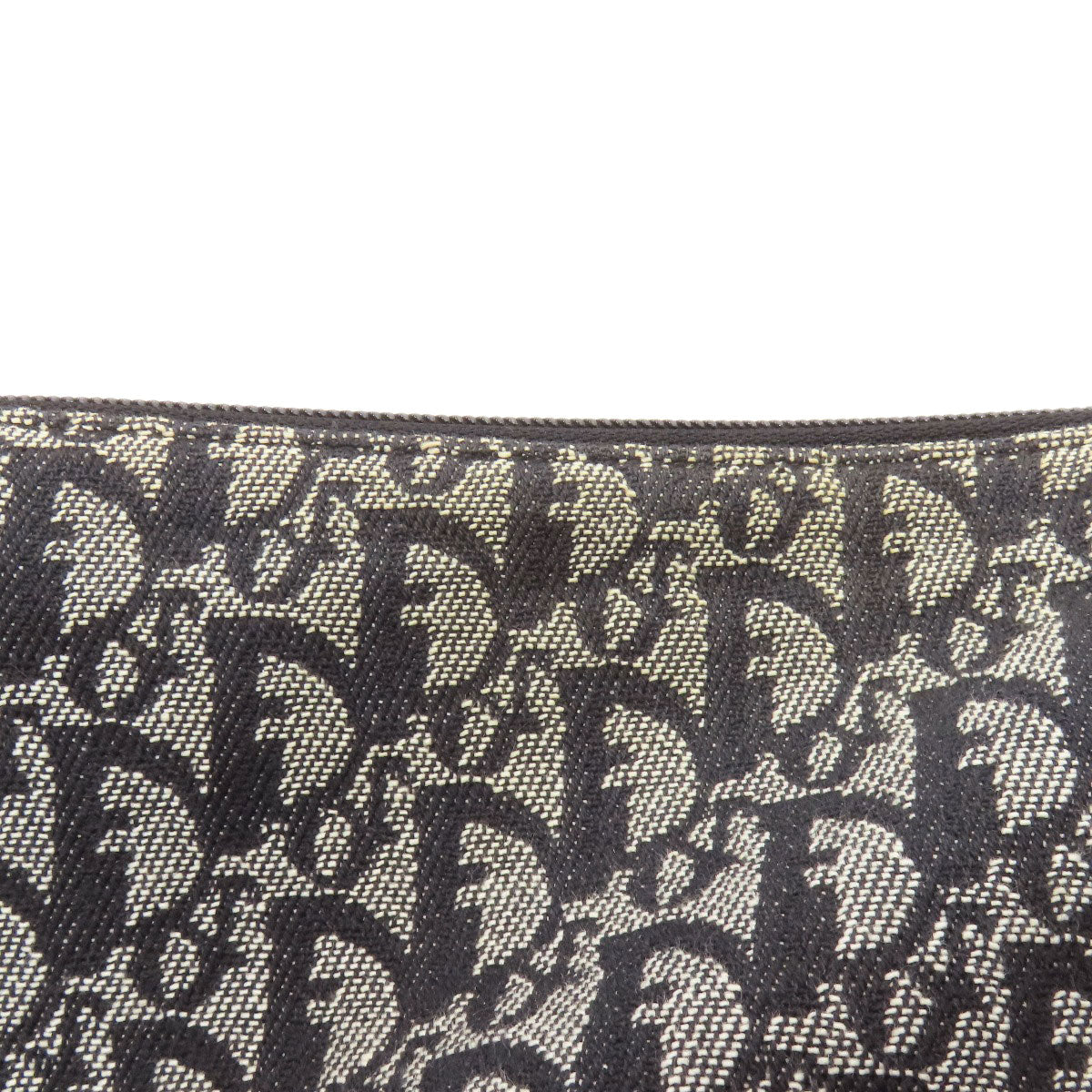 CHRISTIAN DIOR Trotter pattern Shoulder Bag Canvas Ladies [Used]