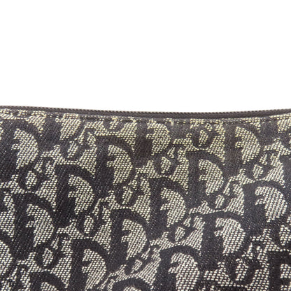 CHRISTIAN DIOR Trotter pattern Shoulder Bag Canvas Ladies [Used]