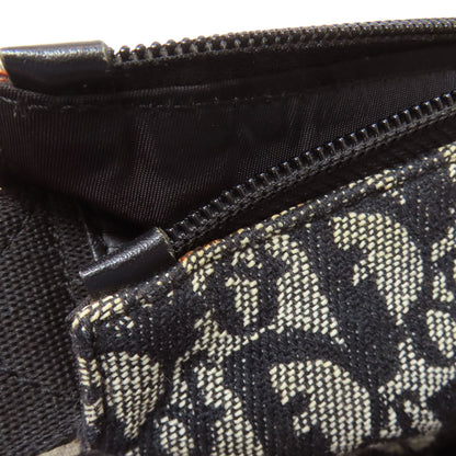 CHRISTIAN DIOR Trotter pattern Shoulder Bag Canvas Ladies [Used]