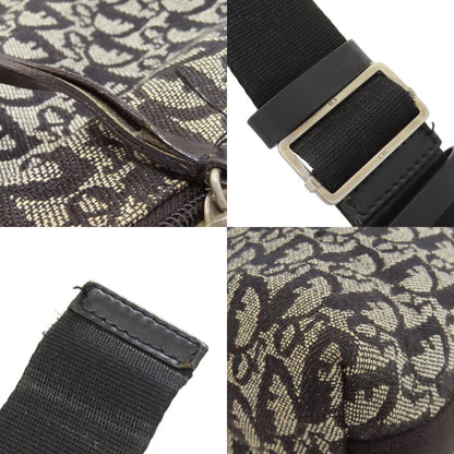 CHRISTIAN DIOR Trotter pattern Shoulder Bag Canvas Ladies [Used]