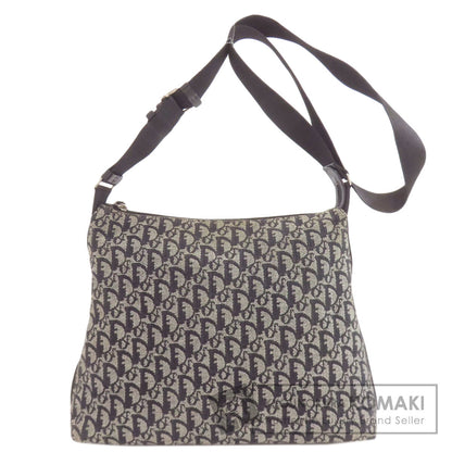CHRISTIAN DIOR Trotter pattern Shoulder Bag Canvas Ladies [Used]