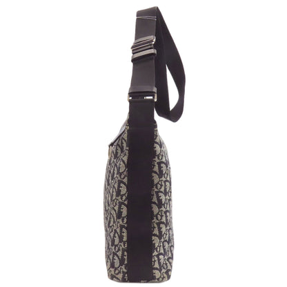 CHRISTIAN DIOR Trotter pattern Shoulder Bag Canvas Ladies [Used]