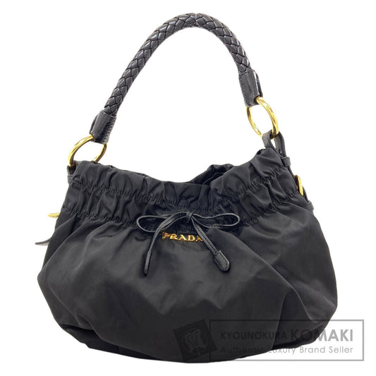 PRADA ribbon Handbag Nylon Ladies [Used]