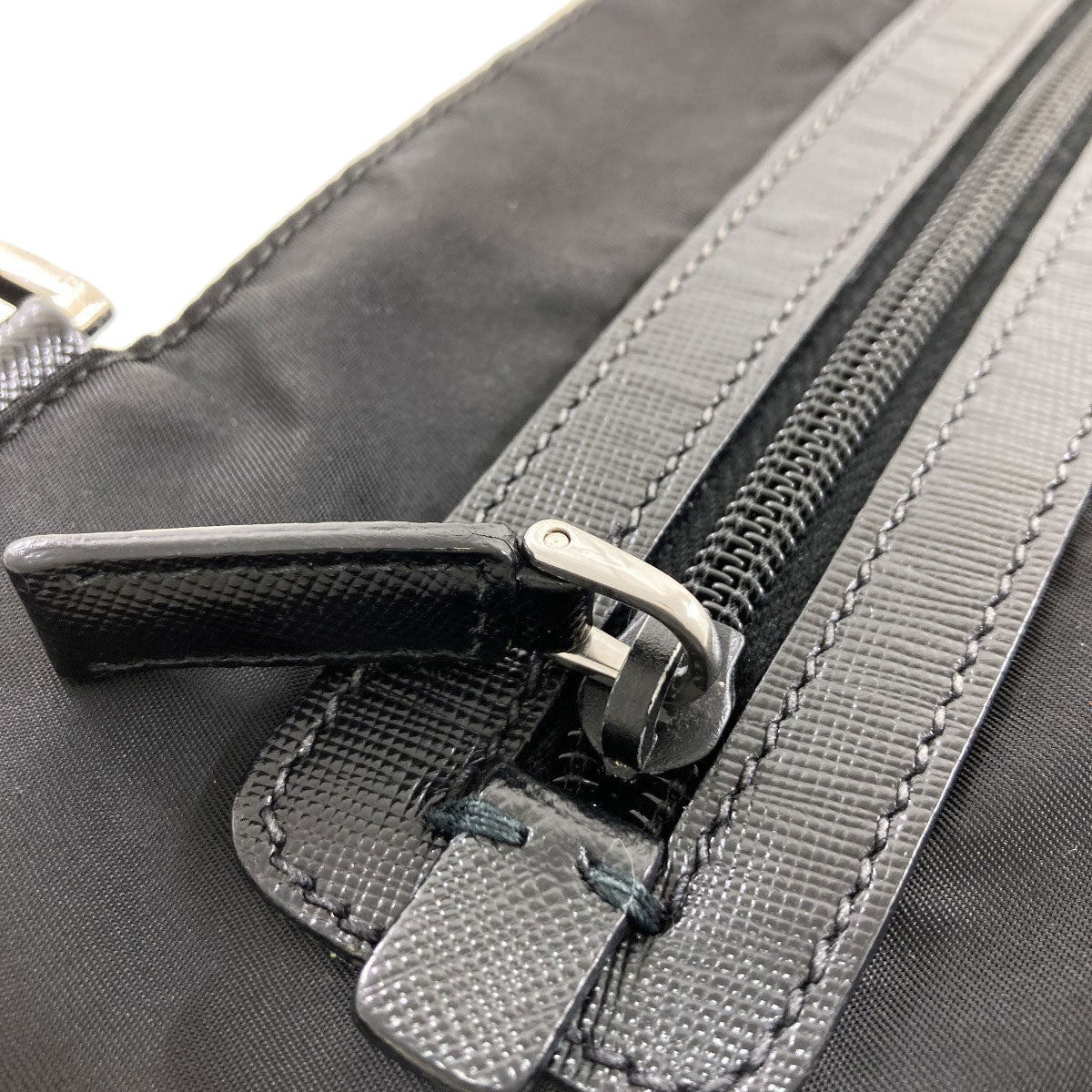 PRADA Logo Hardware Long Shoulder Shoulder Bag Nylon Ladies [Used]