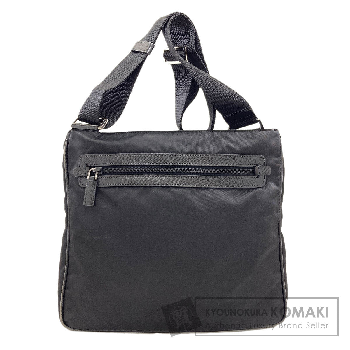 PRADA Logo Hardware Long Shoulder Shoulder Bag Nylon Ladies [Used]