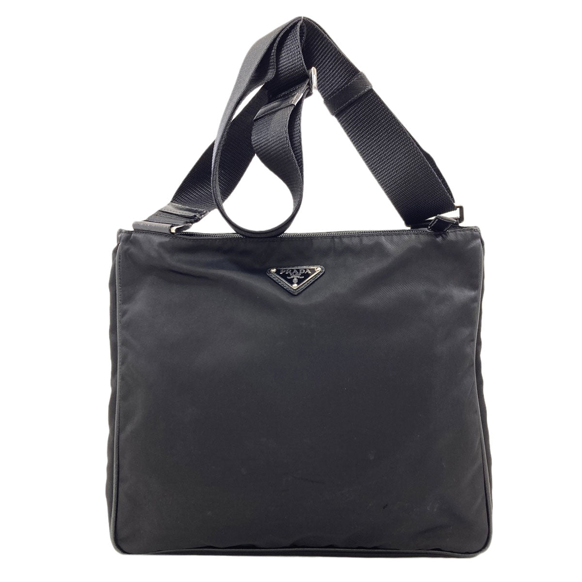 PRADA Logo Hardware Long Shoulder Shoulder Bag Nylon Ladies [Used]
