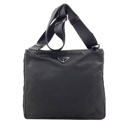 PRADA Logo Hardware Long Shoulder Shoulder Bag Nylon Ladies [Used]
