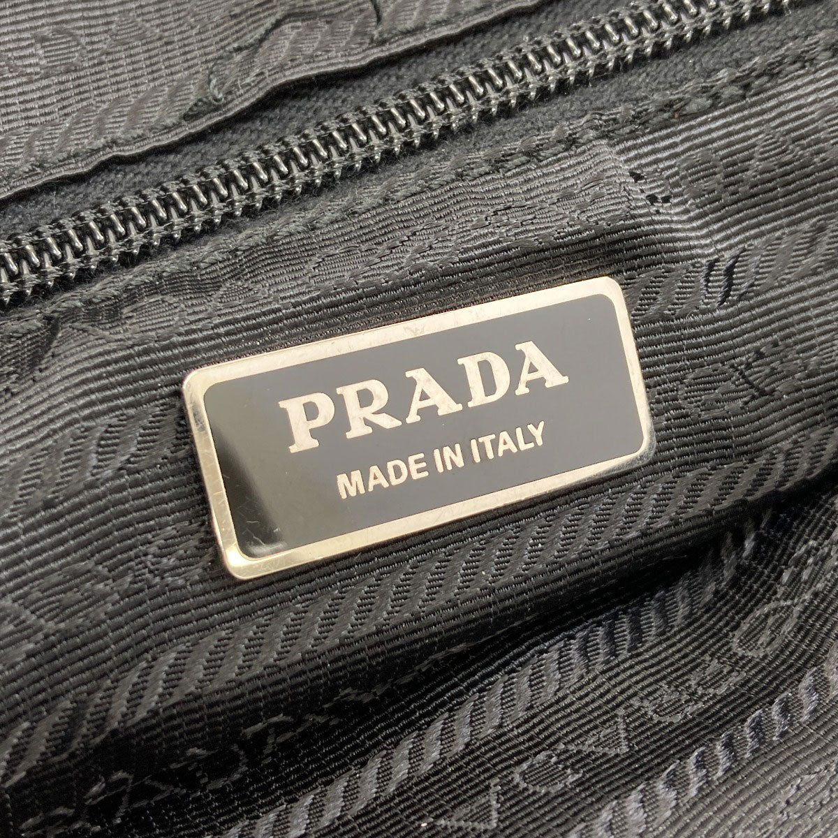 PRADA Logo Hardware Long Shoulder Shoulder Bag Nylon Ladies [Used]