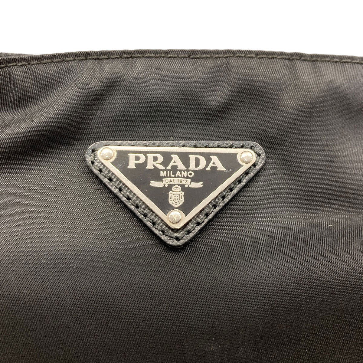 PRADA Logo Hardware Long Shoulder Shoulder Bag Nylon Ladies [Used]