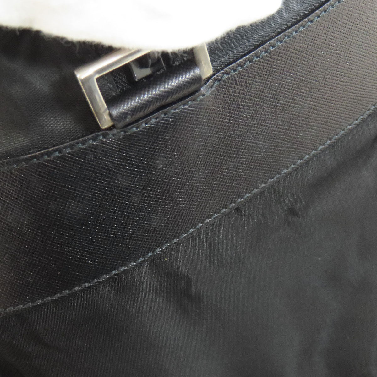 PRADA VS0001 Logo Hardware Boston bag Nylon Ladies [Used]