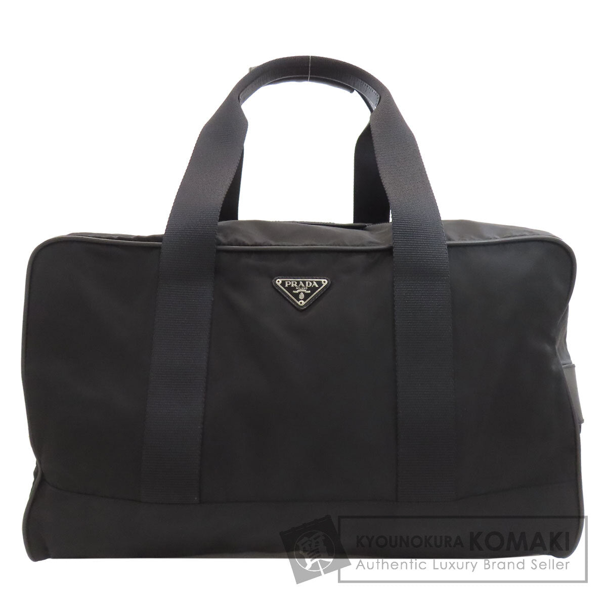PRADA VS0001 Logo Hardware Boston bag Nylon Ladies [Used]