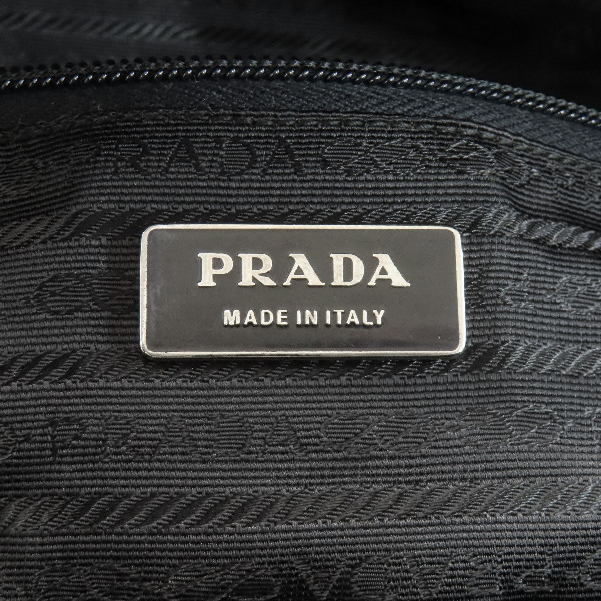 PRADA VS0001 Logo Hardware Boston bag Nylon Ladies [Used]