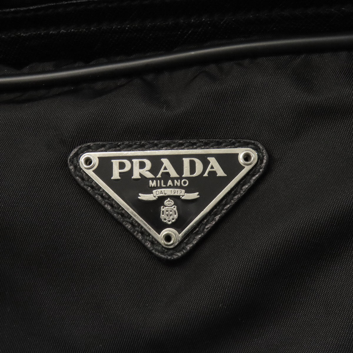 PRADA VS0001 Logo Hardware Boston bag Nylon Ladies [Used]