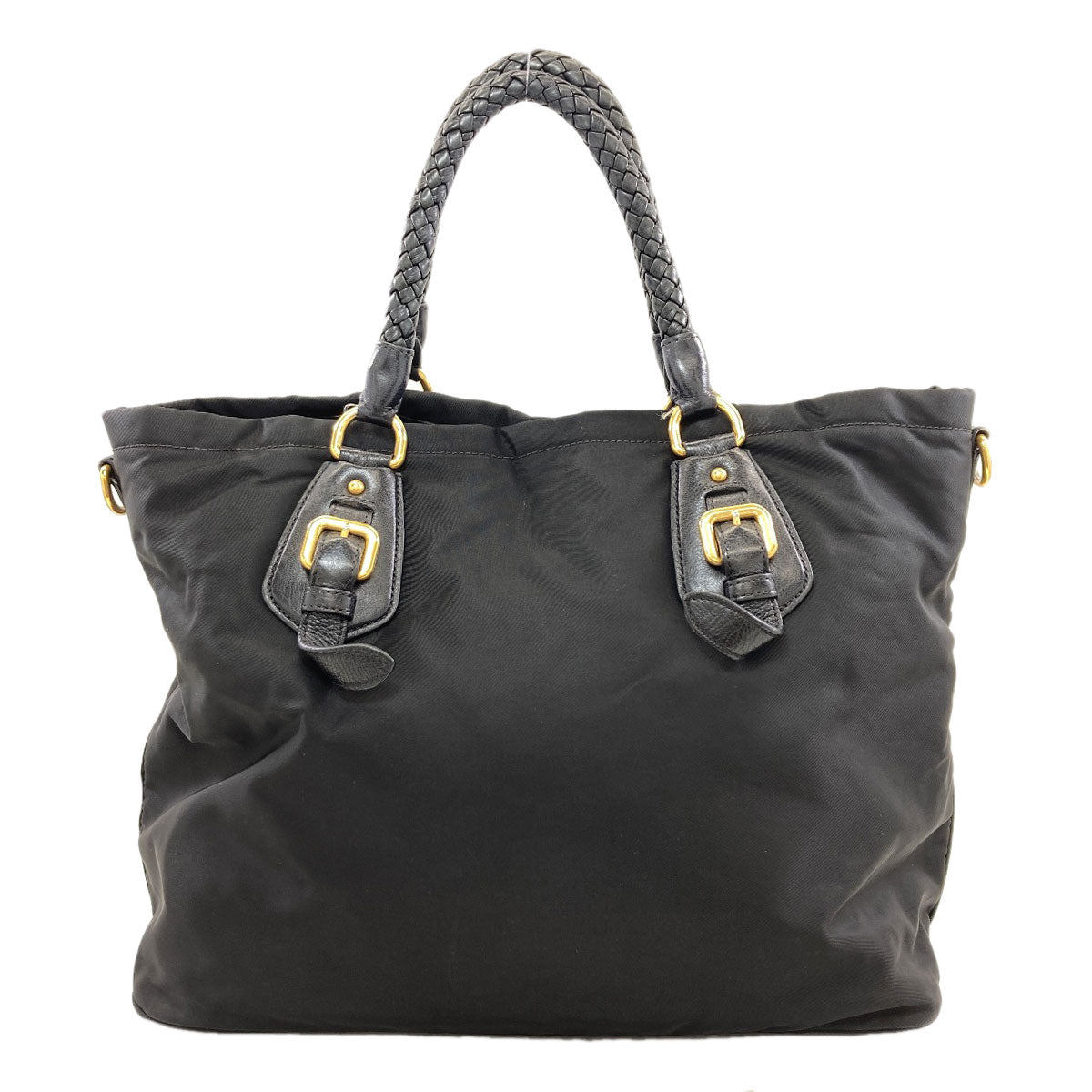 PRADA Logo Hardware 2WAY Tote Bag Nylon Ladies [Used]