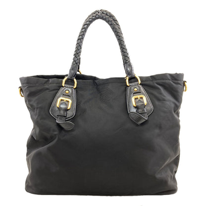 PRADA Logo Hardware 2WAY Tote Bag Nylon Ladies [Used]