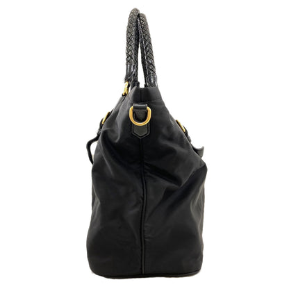 PRADA Logo Hardware 2WAY Tote Bag Nylon Ladies [Used]
