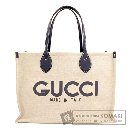 GUCCI 772176 logo Tote Bag Canvas Ladies [Used]