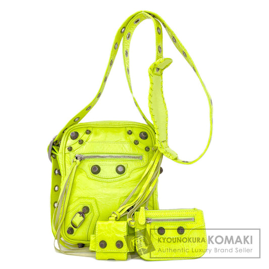 BALENCIAGA 719065 luka goal Shoulder Bag Calf Ladies [Used]