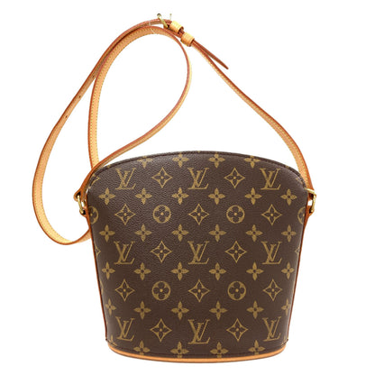 LOUIS VUITTON Drouot Shoulder Bag Monogram canvas Ladies [Used]