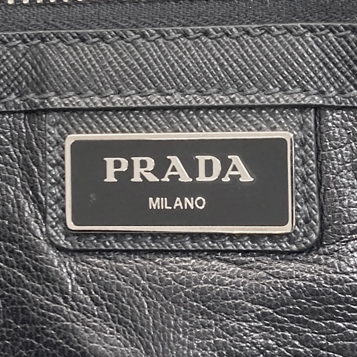 PRADA 2WAY Business bag Safiano mens [Used]